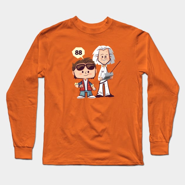 BTTF Buds Long Sleeve T-Shirt by TanoshiBoy